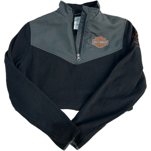 Harley Davidson Quarter Zip - Picture 1 of 5